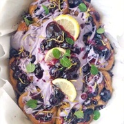 Blueberry Pie Cinnamon Rolls