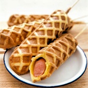 Hotdog Waffle