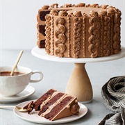 Chocolate Toffee Cake