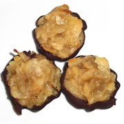 Vegan Almond Maple Cookies With Chocolate and Bitteralmond