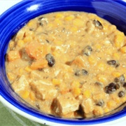 Acorn Squash Clam Chowder