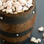 Mom and Popcorn Birthday Cake Popcorn