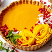 Mango Curd Tart