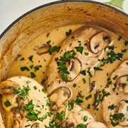 Chicken Breasts W Mushroom Cream Sauce