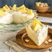 Pineapple and Macadamia Cream Cheese Pie