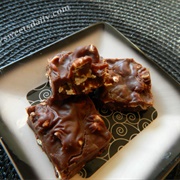 Chocolate Popcorn Fudge