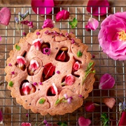 Rose Apple Dragonfruit Pie