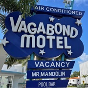Vagabond Motel Sign, Miami