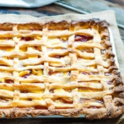 Nectarine Slab Pie