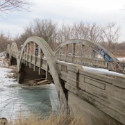 Marsh Rainbow Arch Bridge, Lake City, IA