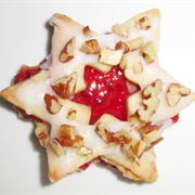 Vegan Pecan Nut Cookies Filled With Strawberry Jam