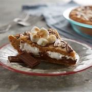S'mores Blondie Pie