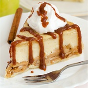 Apple Cheesecake Upside Down Pie