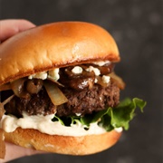 Red Robin Black and Bleu Burger