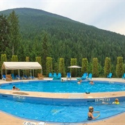 Nakusp Hot Springs, BC, Canada