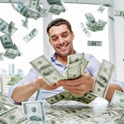 Becoming a Millionaire: Between ~1 in 4.5 to 1 in 15.5 (Mult. Factors)