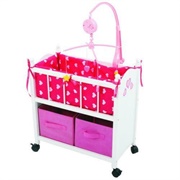 Baby Doll Crib Red