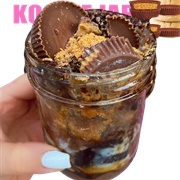 Kyky&#39;s Cookies &amp; Ice Cream Peanut Butter Cup Kookie Jar