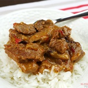 Beef in Satay Sauce