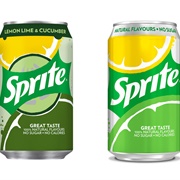 Lemon Lime and Cucumber Sprite