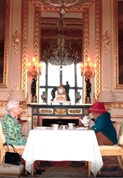 Queen Elizabeth and Paddington Bear Film (2022)