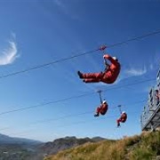 Velocity 2 Zipline, Wales