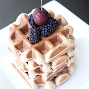 Cashew Waffle