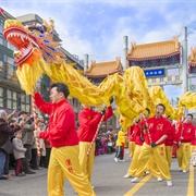 Lunar New Year Festival in Vancouver, BC, Canada
