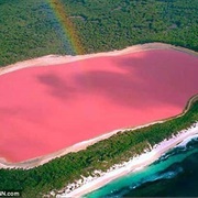 Hutt Lagoon (Pink Lake), WA, Australia