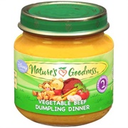 Beef Dumpling Baby Food
