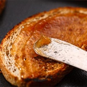 Apple Jam on Whole Wheat Toast