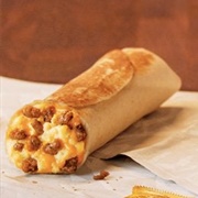 Grilled Breakfast Burrito, Sausage