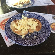 Scrambled Eggs on Toast