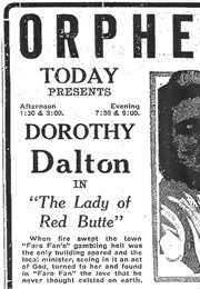 The Lady of Red Butte (1919)