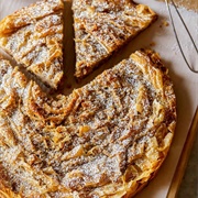 Chai Spiced Ruffled Milk Pie