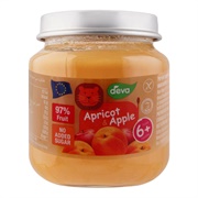 Apple Apricot Baby Food