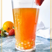 Blood Orange Bubble Tea