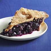 Blueberry Elderflower Pie