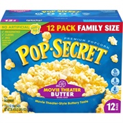 Pop Secret Movie Theater Butter