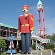 World&#39;s Tallest Tin Soldier, New Westminster, BC, Canada