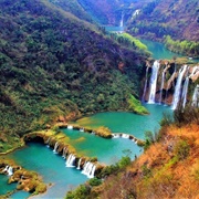 Nine Dragons Waterfalls, Qujing, China