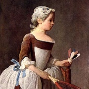 Girl With Shuttlecock (Jean-Siméon Chardin)