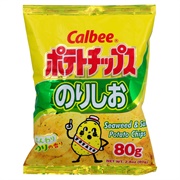Calbee Seaweed and Salt Chips