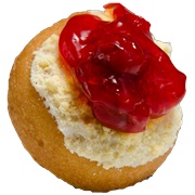 Peace, Love and Little Donuts Cherry Pie Donut