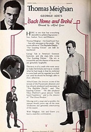 Back Home and Broke (1922)
