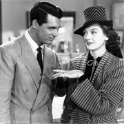 Cary Grant and Rosalind Russell