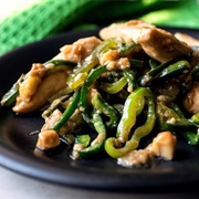Chicken With Green Peppers
