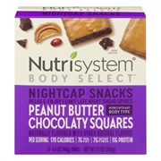Nutrisystem Body Selects Peanut Butter Chocolatey Squares