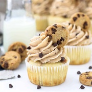 Chocolate Chip Cookie Cupcakes