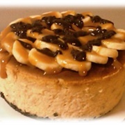 Gerald's Heavenly Cheesecake Banana Foster Cheesecake